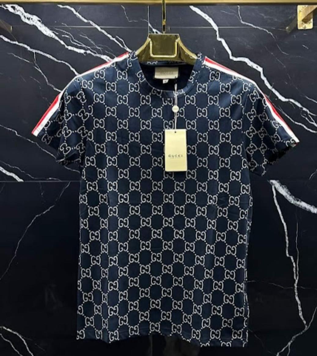 Gucci GG Monogram Stripe Tee