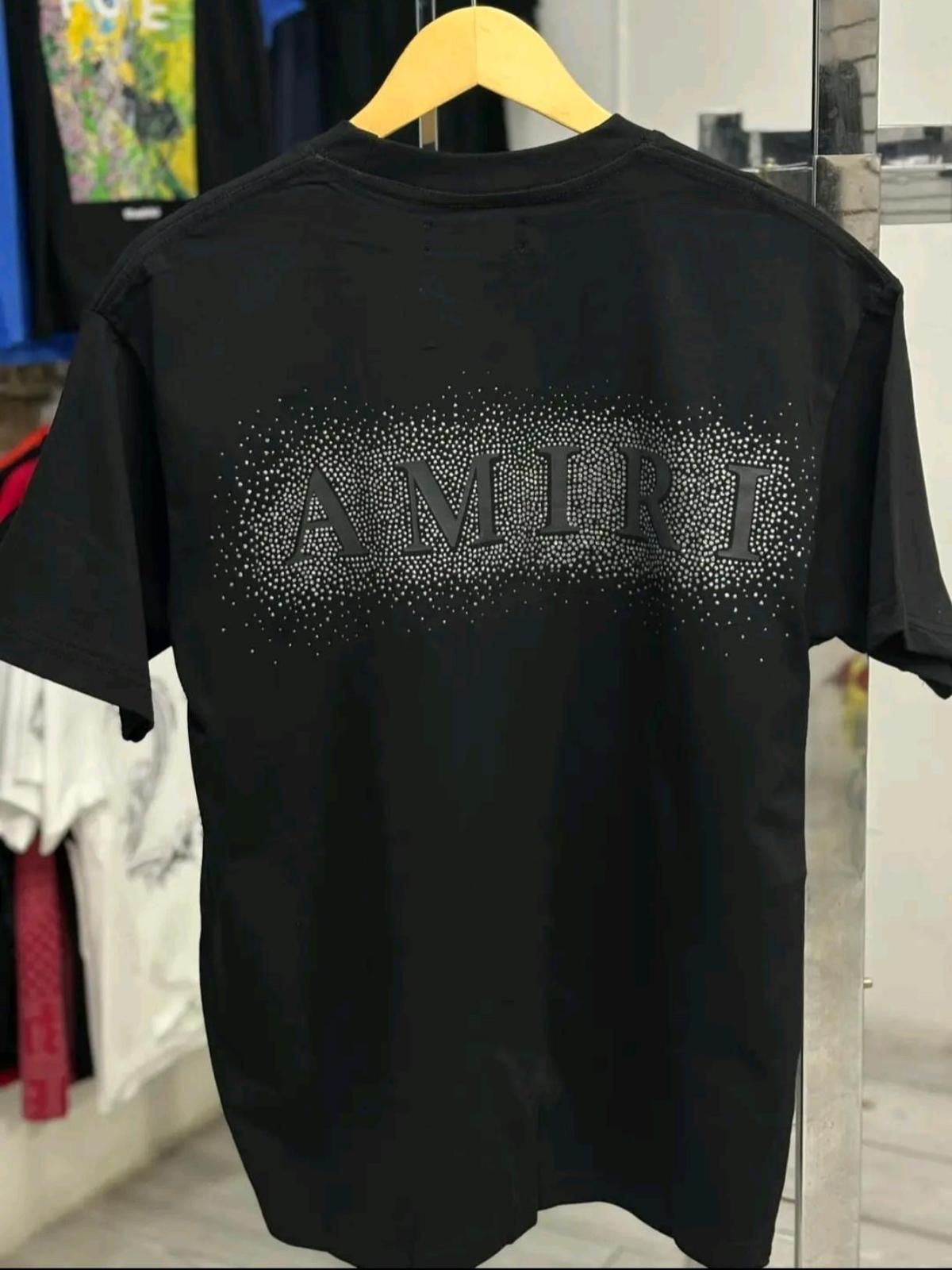 Amiri Crystal Logo Tee