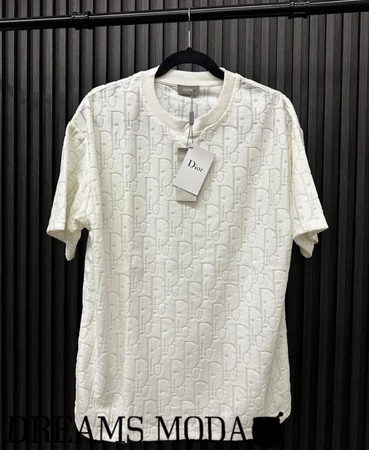Dior Oblique Tonal White Tee