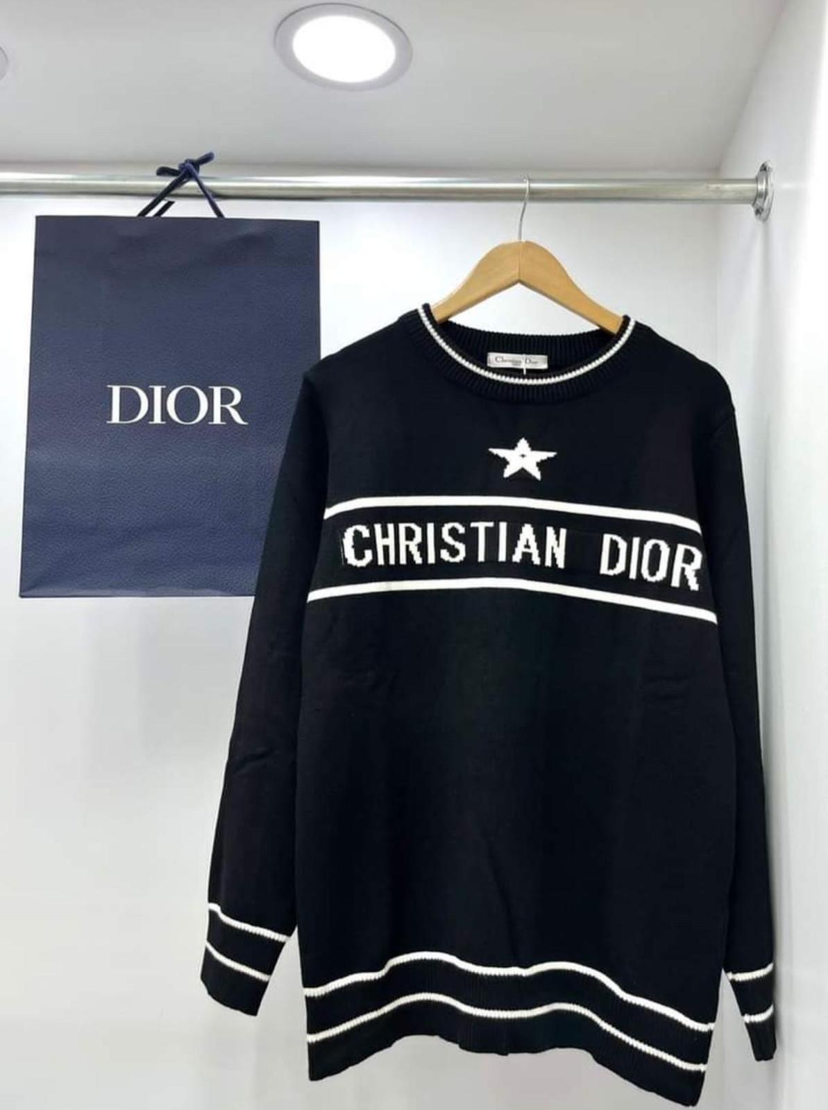 Christian Dior Star Knit Sweater