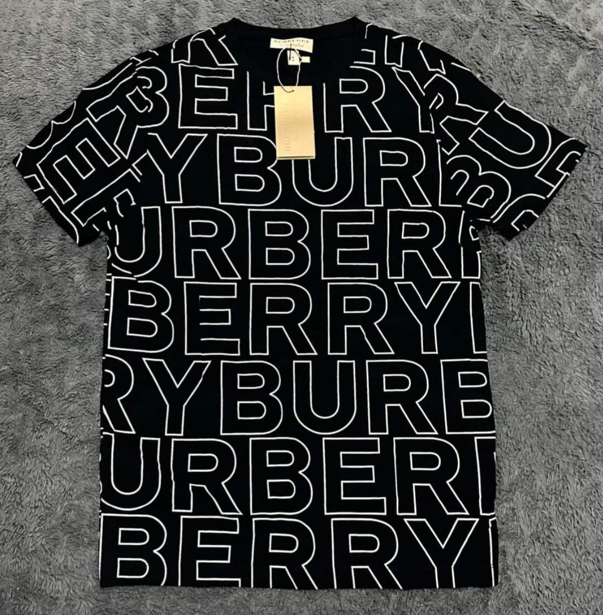 Burberry All-Over Letters Tee