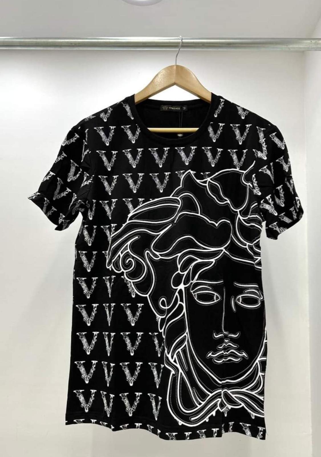 Versace Medusa V-Monogram Tee