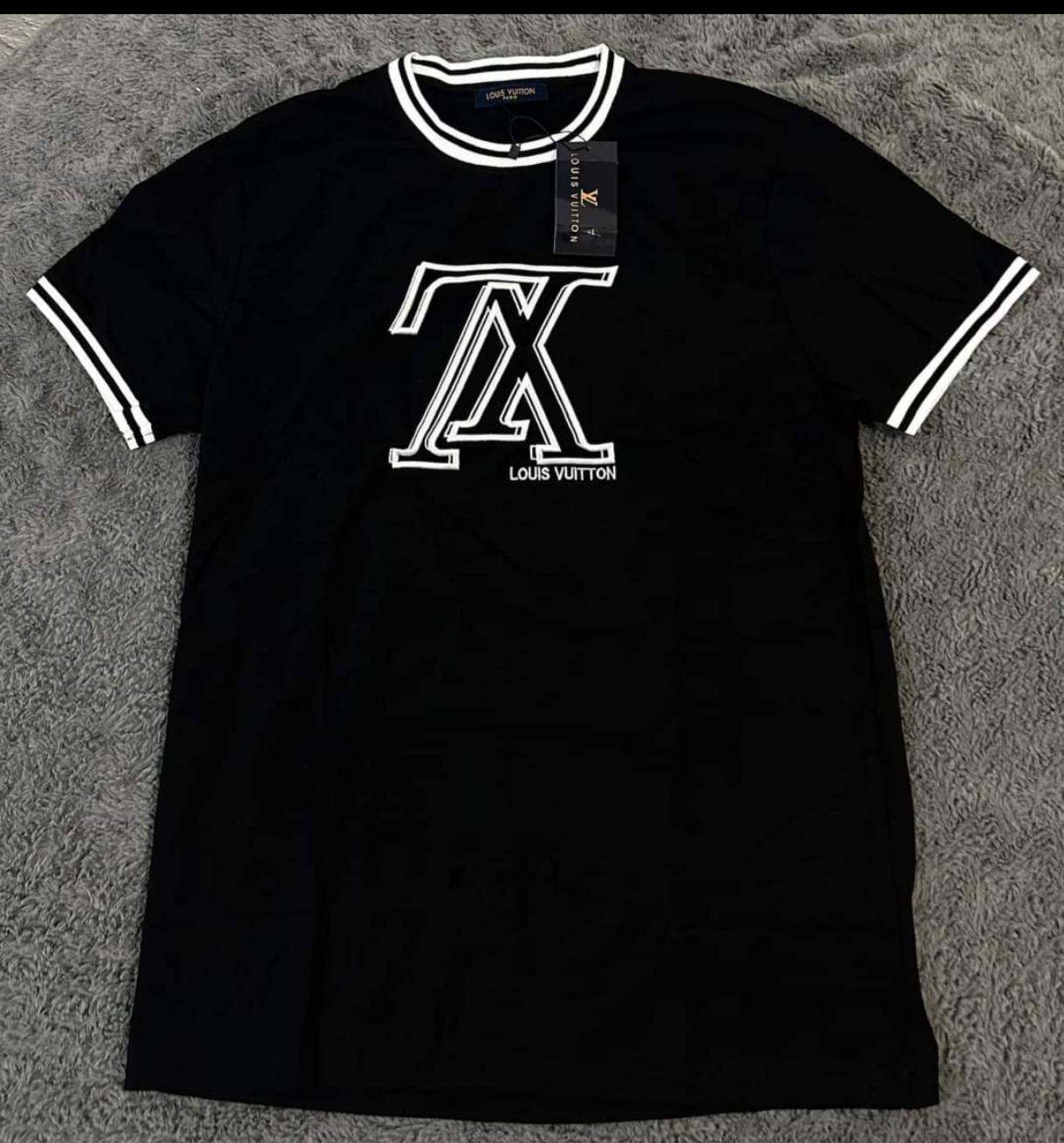 Louis Vuitton Upside Monogram Tee — Black